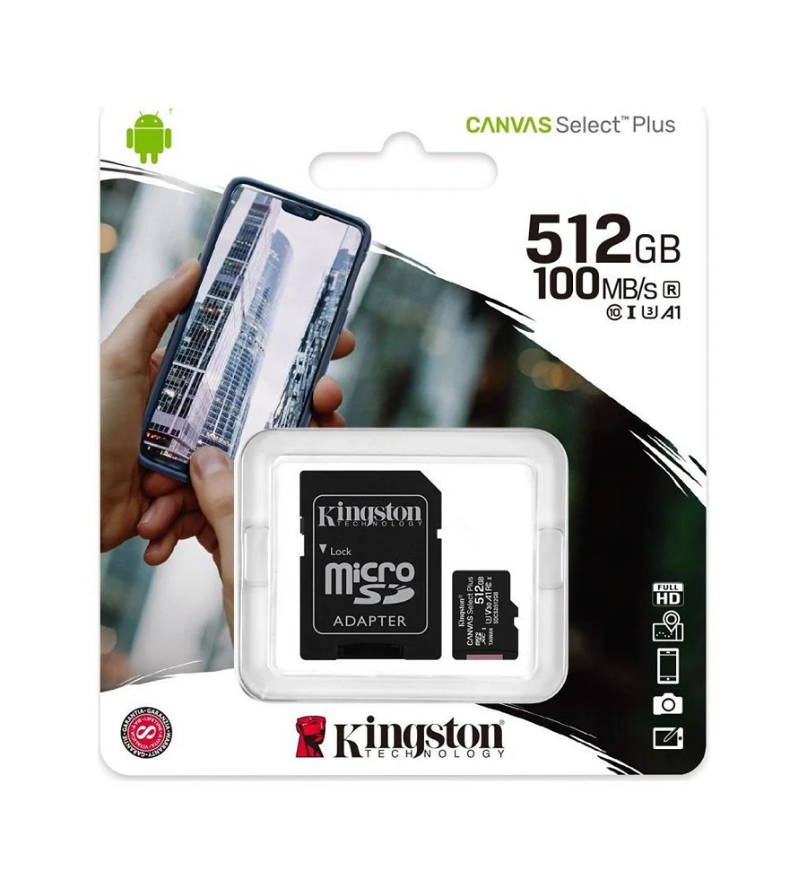 Kingston 512 GB Class 10 Canvas serisi Sd kart